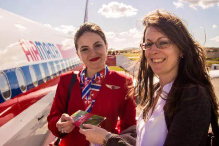 Bild: Air Malta „goes retro“