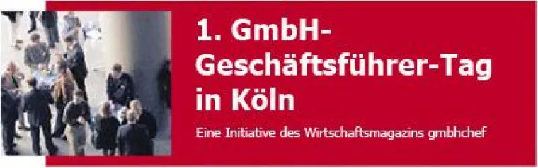 Bild: 1. GmbH-Geschäftsführer Tag in Köln