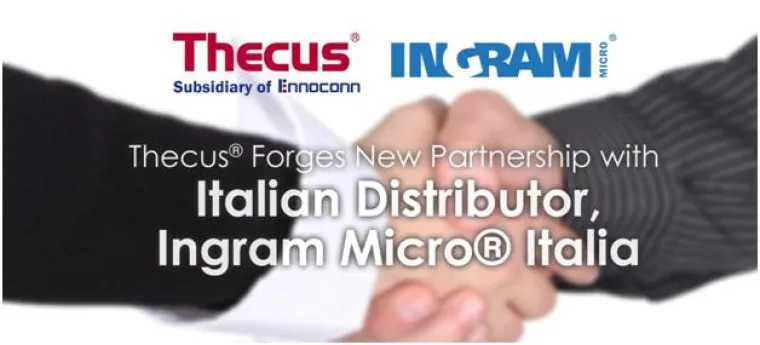 Bild: Thecus schmiedet neue Vertriebs-Allianz mit Ingram Micro Italien
