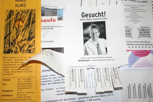 Bild: 'Herzkampagne' in Thüringen: Aktion GESUCHT