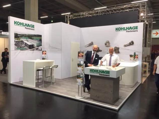 Bild: KOHLHAGE Fasteners erfolgreich auf der AEE