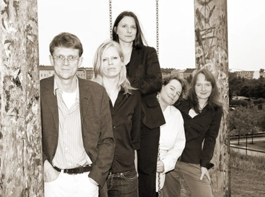 www.textexperten.de: Wendland, Ritter, Baumbach, Brecht-Hadraschek, Zimmermann (v.l.n.r.)