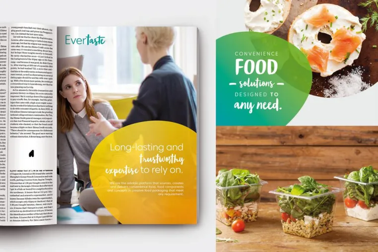 LSG Group bringt mit Peter Schmidt Group die neue Marke Evertaste an den Start Bild: LSG Group bringt mit Peter Schmidt Group die neue Marke Evertaste an den Start