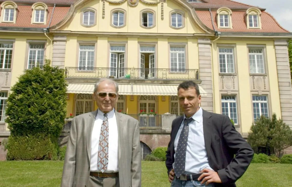 Dr. med. Jürgen Freiherr von Rosen (li) und Dr. med. Martin Freiherr von Rosen.