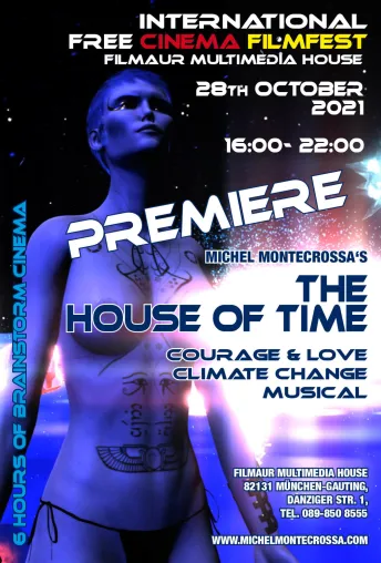 Premiere von Michel Montecrossa's Movie The House Of Time I-III zeigt Virtuality & Organicality Verschmelzung Bild: Premiere von Michel Montecrossa's Movie The House Of Time I-III zeigt Virtuality & Organicality Verschmelzung