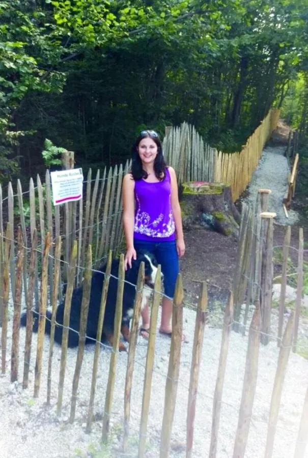 Gassi-Runde für  vierbeinige Gäste  angelegt.Foto Marc Gilsdorf.