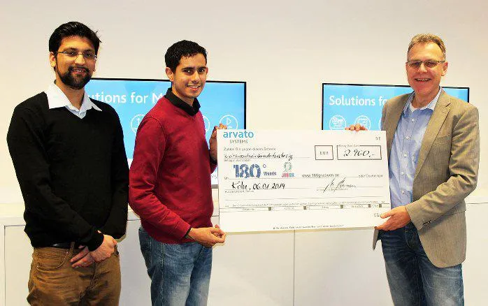 Bild: arvato Systems beginnt das neue Jahr in Köln mit starker Mitarbeiter-Aktion