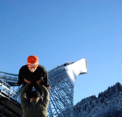 Bild: Neue Olympia Skisprungschanze Garmisch-Partenkirchen