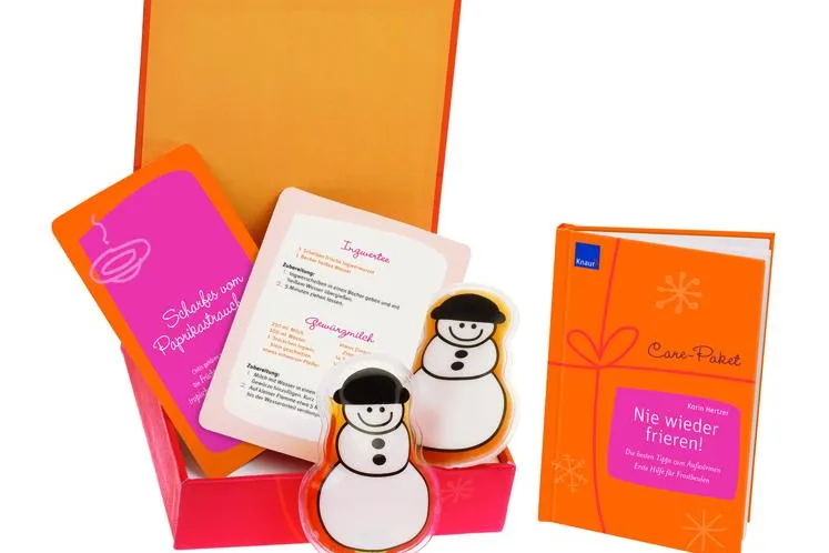 Bild: Care-Paket "Nie wieder frieren" mit vielen Tipps, Rezepten, Erfindungen und Anekdoten