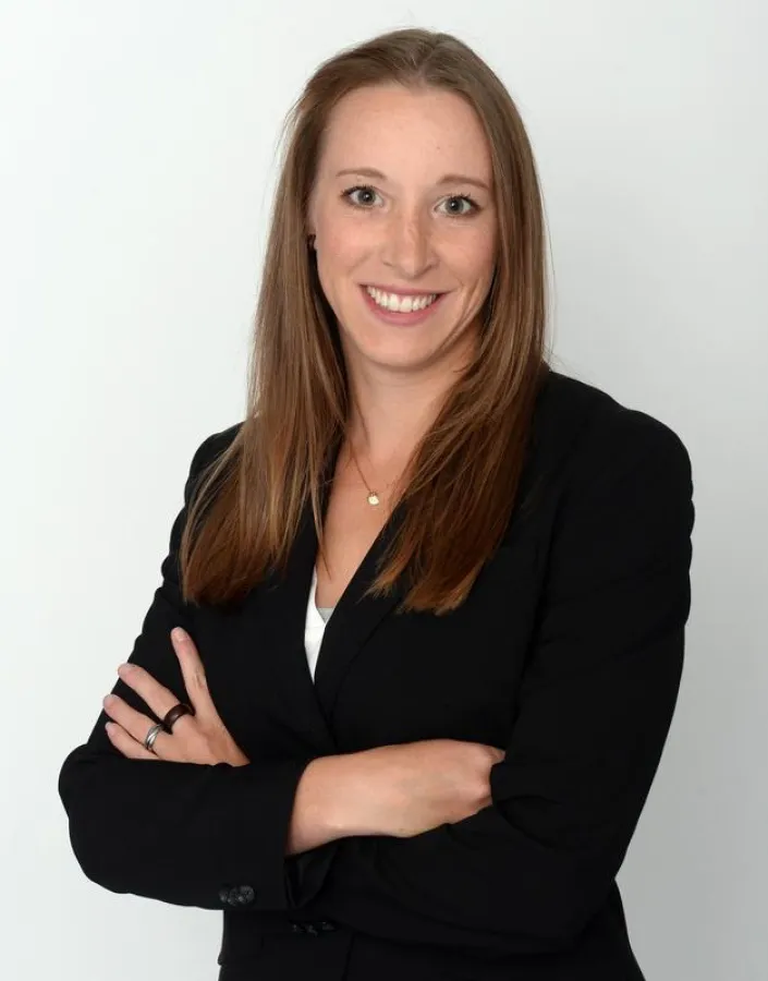 Svenja Hinderer from Fraunhofer IGB is recognized as an honoree of MIT Technology Review's 2017 Innovators under 35 list. (Fraunhofer IGB)