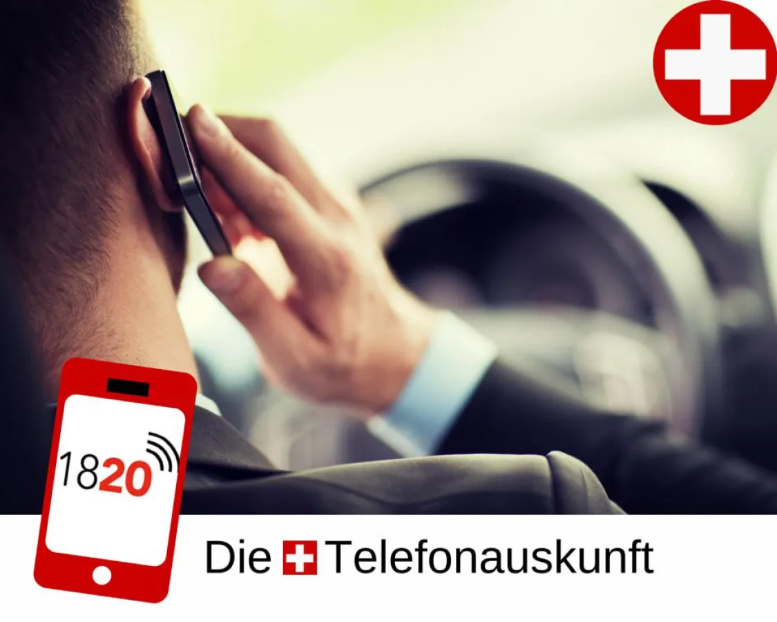 Telefonauskunft der Schweiz - Personal Assistance per Telefon
