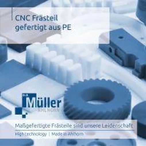Bild: Polyethylen (PE) - 3 Varianten: PE300, PE500 und PE1000