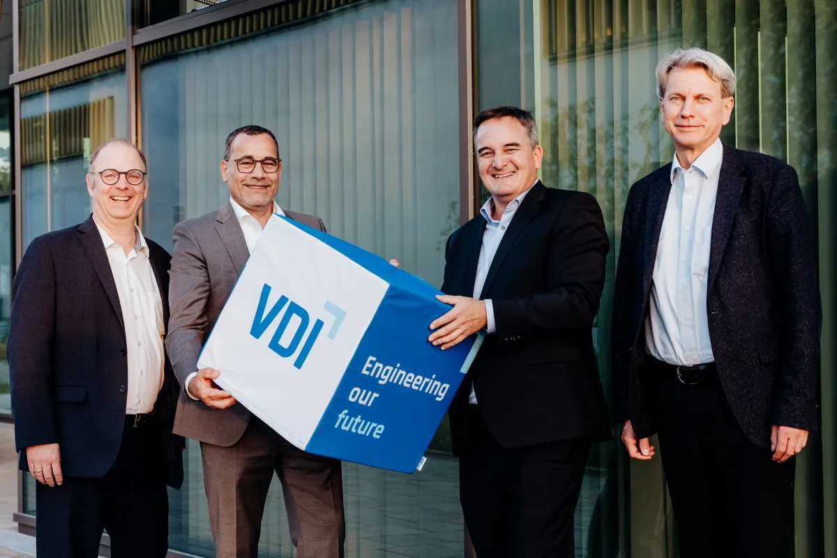 Im Bild v.l.: Stefan Gelb, David Abele, Christian Könitzer, Georg Muschik (© Daniel Thalhofer)