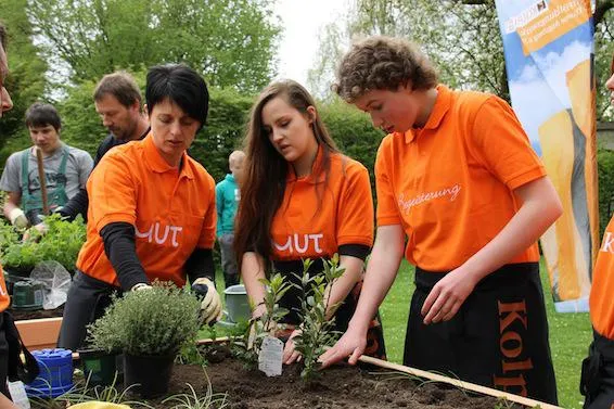 Bild: Eine GartenOase für die KurOase im Kloster