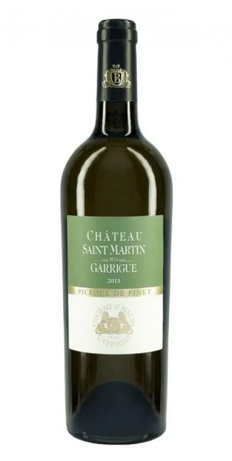 Der Chateau Saint Martin de la Garrigue Picpoul de Pinet 2015