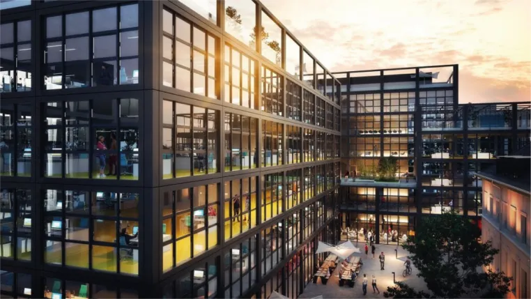 Bild: Die R&S Immobilienmanagement GMBH schafft mit dem Projektraum PAVE Gewerbeflächen der Zukunft