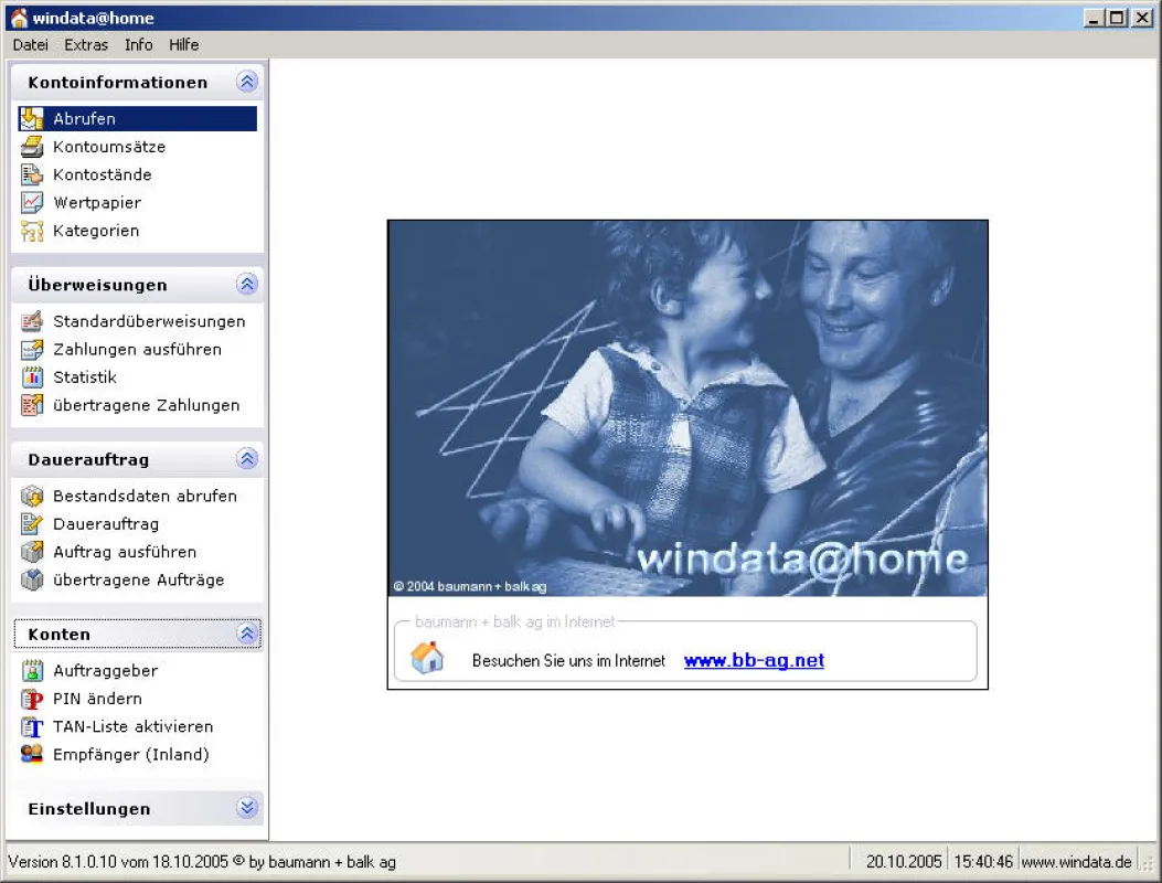 windata@home - Banking-Software ohne viel