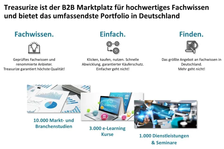 Entdecken Sie, welche Studien Treasurize zur Chemie- & Pharmaindustrie bietet! Bild: Entdecken Sie, welche Studien Treasurize zur Chemie- & Pharmaindustrie bietet!