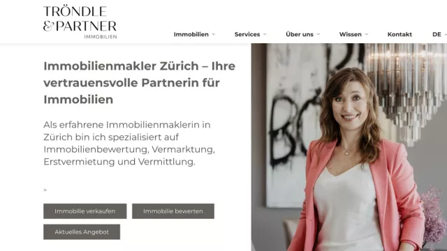 Bild: Tröndle & Partner Immobilien GmbH - Ihr Immobilienmakler in Zürich