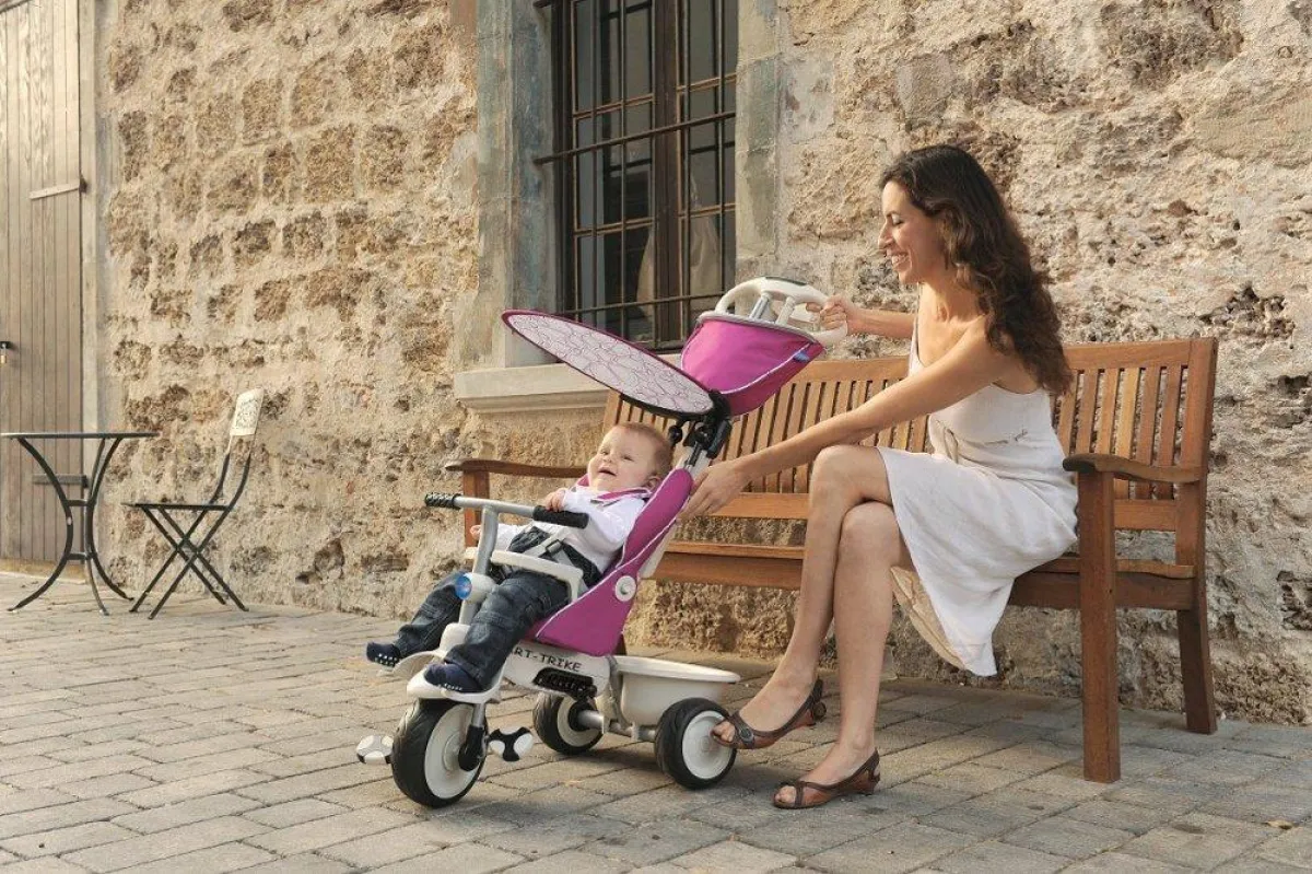 Smart-Trike Recliner 4-in-1 Purple