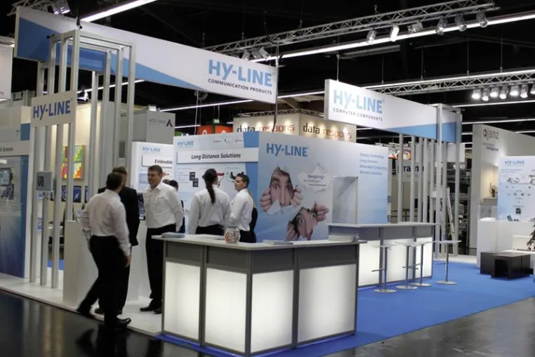 Bild: Applikationslösungen mit Mehrwert: HY-LINE auf der Embedded World 2012