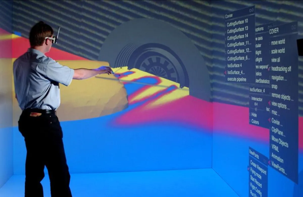 3D-Visualisierung von einer Feuerraumsimulation. Quelle: Eye-Scream Fotostudio, Hansjörg Riedel