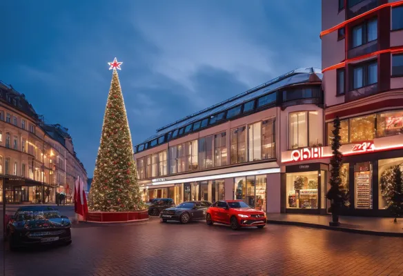 Bild: Mobil24 B.V. feiert die Eröffnung ihres ersten Elektro-Onlineshops "Weihnachtsdiscount"