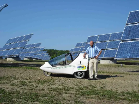 Bild: Hans-Josef Fell - Pionier der Erneuerbaren Energien - in Hannover