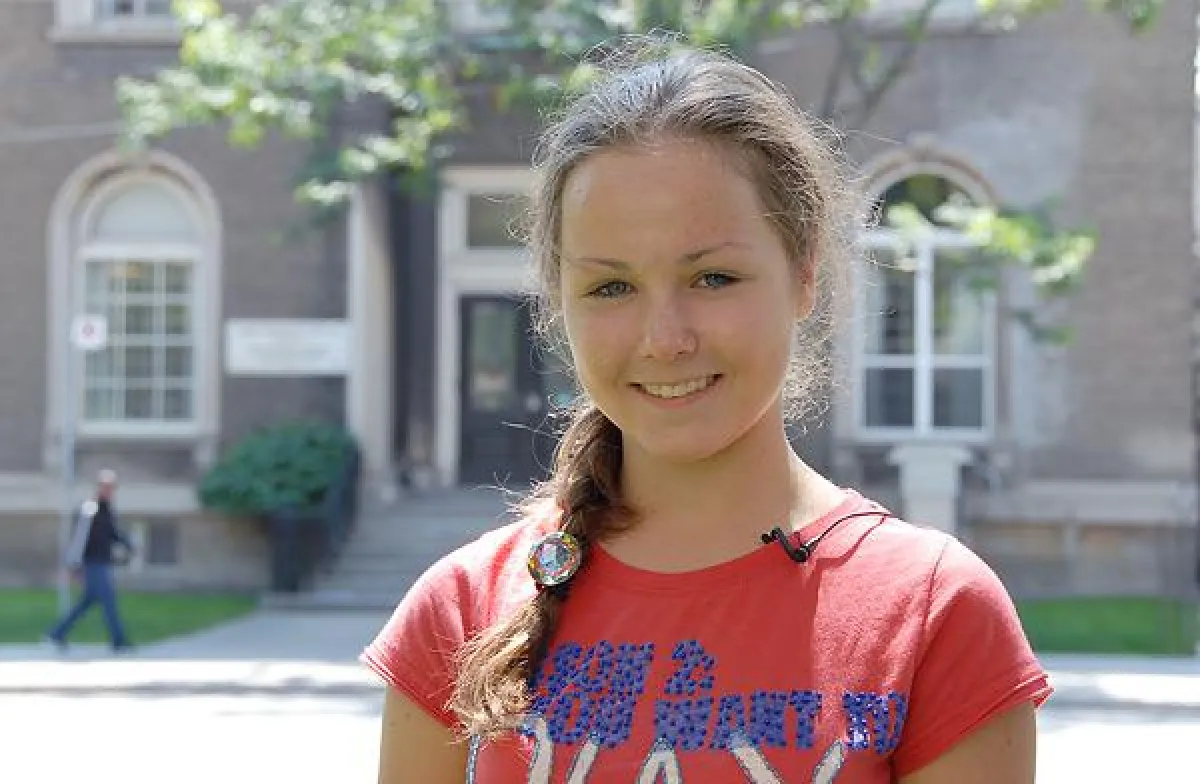 Schülerin einer Privatschule in Toronto