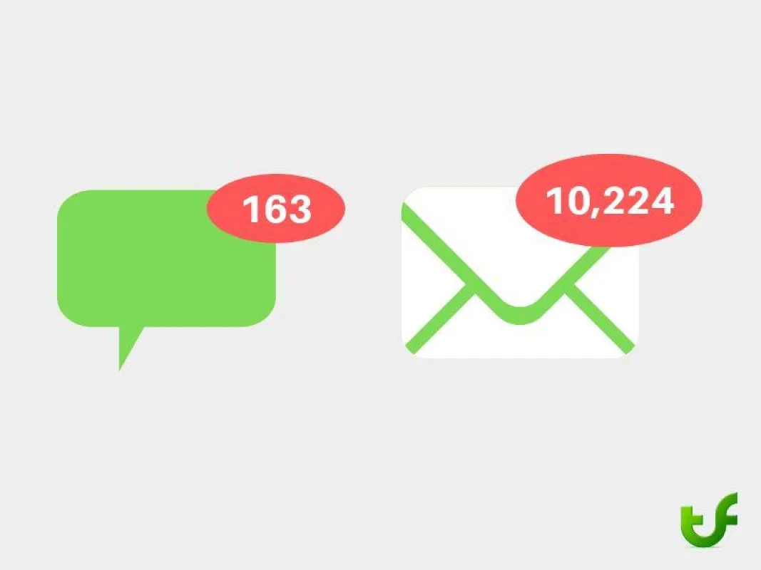 Viele E-Mails tragen zur Belastung am Arbeitsplatz bei