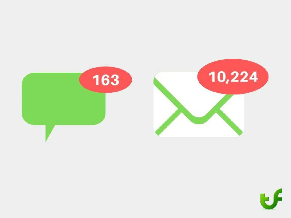 Viele E-Mails tragen zur Belastung am Arbeitsplatz bei