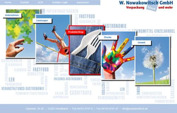 Bild: Neuer OnlineShop von Nowakowitsch - Innovative Verpackungen