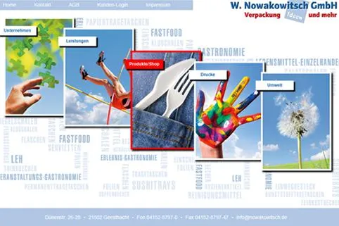 Bild: Neuer OnlineShop von Nowakowitsch - Innovative Verpackungen