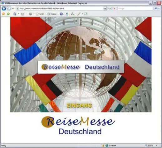 Bild: Seit dem 01. April ist die erste virtuelle Reisemesse im Internet geöffnet