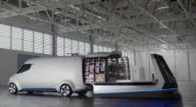 Bild: Vision Van von Mercedes-Benz gibt spannende Einblicke in die Zukunft des Transporter