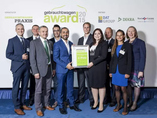 Bild: Landshuter Autohaus gewinnt Gebrauchtwagen-Award 2015