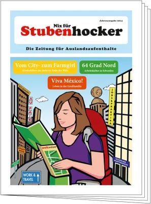 Bild: Ausland: Schule fürs Leben - Neue Ausgabe der Zeitung „Nix für Stubenhocker“ erschienen