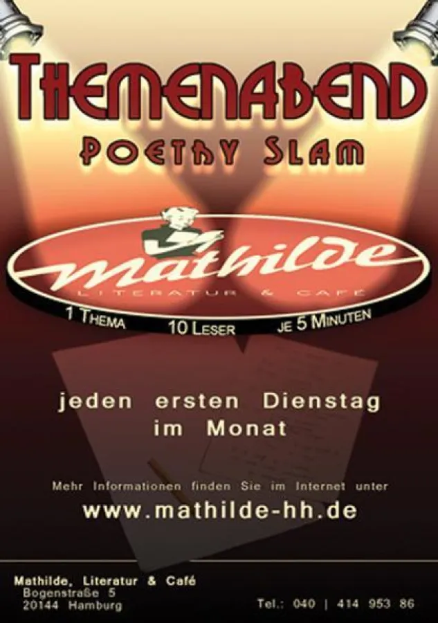 Poetry Slam Mathilde Hamburg