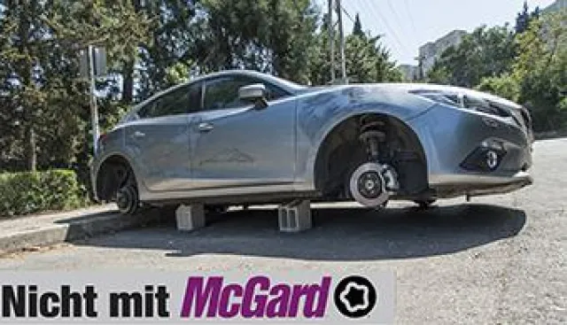 Bild: Radsicherungen von McGard bieten einen effektiven Schutz