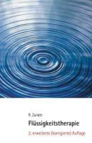 Flüssigkeitstherapie - Medizinisches Fachbuch Bild: Flüssigkeitstherapie - Medizinisches Fachbuch