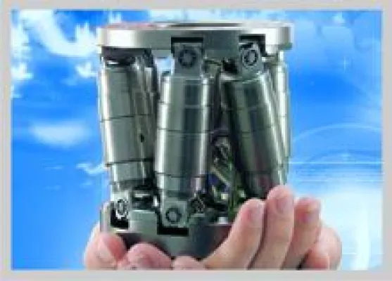Bild: Miniatur-Hexapod mit viel Bewegungsfreiheit