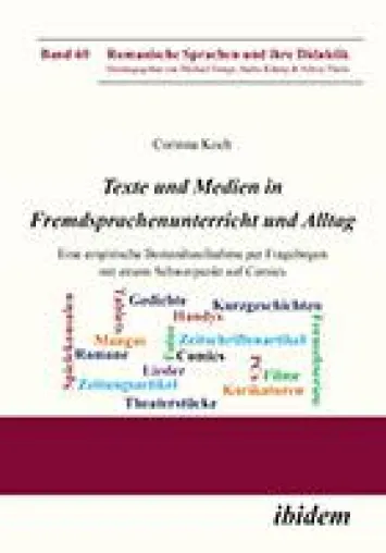 Bild: Neuerscheinung: RomSD 60: "Texte und Medien in Fremdsprachenunterricht und Alltag" von Corinna Koch