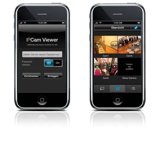 Bild: Neue App von ABUS Security-Center – Mobiler Zugriff auf IP-Kameras