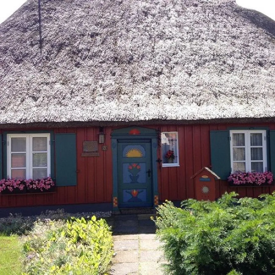 Darßer Haustür in Prerow