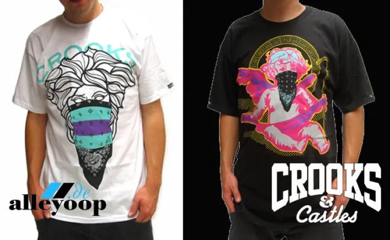 Bild: Crooks & Castles ist der neueste Brandzugang beim ALLEYOOP.de Mailorder