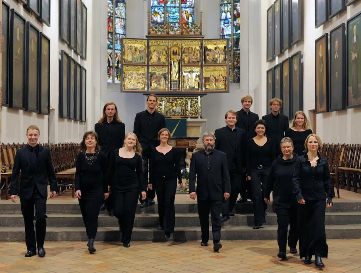 Festlicher Gesang: Kammerchor Josquin des Préz, Foto: Gert Mothes