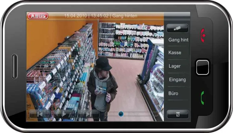 iDVR App jetzt auch für Android - Mobiler Zugriff auf ABUS Videoüberwachungsrekorder Bild: iDVR App jetzt auch für Android - Mobiler Zugriff auf ABUS Videoüberwachungsrekorder