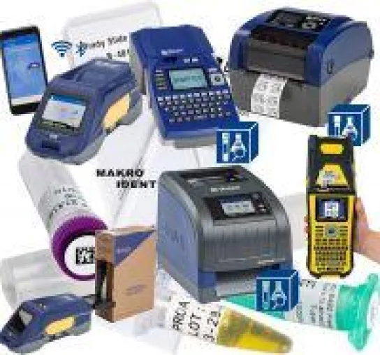 Bild: Labordrucker und Etiketten für professionelle Labor-Kennzeichnungen
