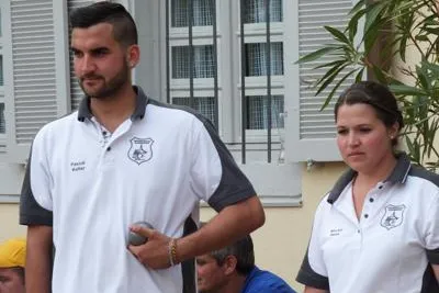 Bild: Präzision mit der Eisenkugel - Pétanque-Bundesliga zu Gast in Schwetzingen