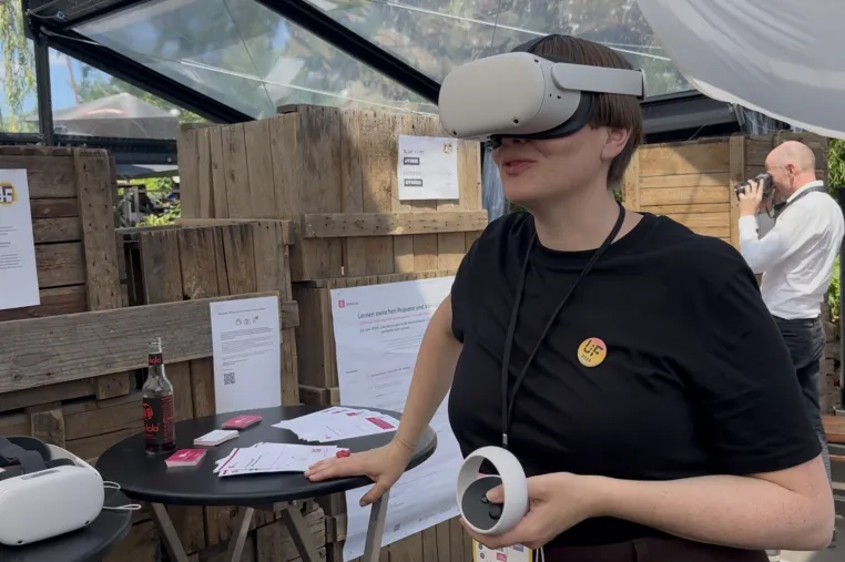 XRwise Wissensnetzwerk: Projekt der HSHL entwickelt innovative Lernplattform mit VR-Technologien Bild: XRwise Wissensnetzwerk: Projekt der HSHL entwickelt innovative Lernplattform mit VR-Technologien